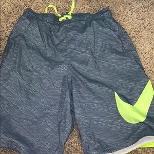 NIKE SWIM SHORTS WORN TWICE